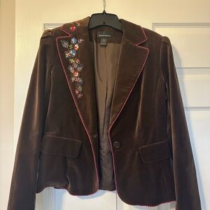 Moda International Brown Corduroy Blazer